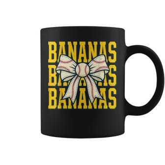 Banana Bow Ribbon Fruit Girls Kids Coffee Mug - Thegiftio UK