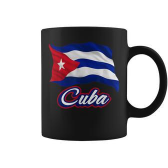 Bandera De Cuba Patriótica Hombres Es Niños Cubano Taza de café - Regaloses