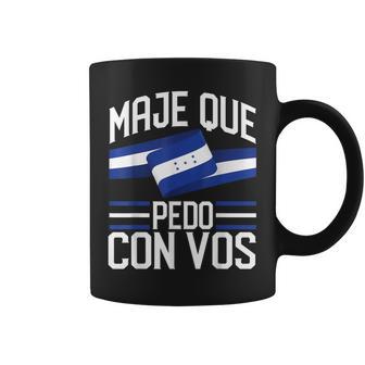 Bandera De Honduras Catracho Pride Maje Que Pedo Conos Taza de café - Regaloses