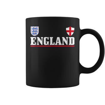 Bandera De Inglaterra Inglaterra Con Orgullo Reino Unido In Mangas Taza de café - Regaloses