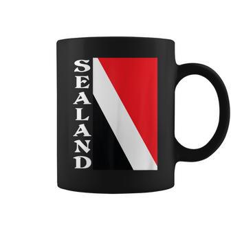 Bandera Del Principado Deealand Taza de café - Regaloses