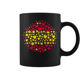 Bandera Española España Balón Círculo Diseño Deportivo Taza de café - Regaloses