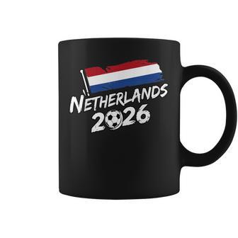 Bandera Holandesa De Jugador De Fútbol De Los Países Bajos Taza de café - Regaloses