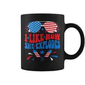 I Like How He Bangs Fireworks Clothes Coffee Mug - Thegiftio UK
