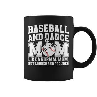 Baseball And Dance Mom Definition Dancing And Baseball Mom Coffee Mug - Thegiftio UK