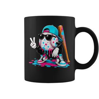 Baseball Drip For Boys Ice Cream Drip Baseball Sport Lover Coffee Mug - Thegiftio UK