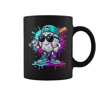 Baseball Drip Ice Cream Apparel Youth Drip Baseball Coffee Mug - Thegiftio UK