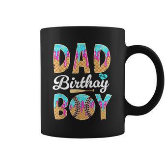 Baseball Ice Cream Drip Dad Of The Birthday Boy Baseball Coffee Mug - Thegiftio UK
