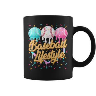Baseball Life Style Drip S Youth Boys Kids Coffee Mug - Thegiftio UK
