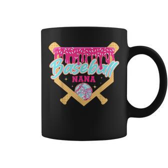 Baseball Nana Drip Ice Cream Baseball Season Mother's Day Coffee Mug - Thegiftio UK