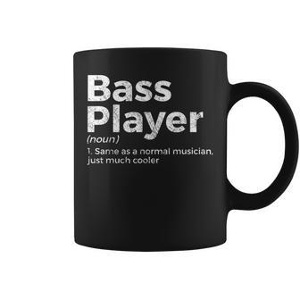 Bassist De Définition Pour Musiciens Tasse - Cadeauxyz