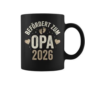 Befördert Zum Opa 2026 Werdender Großvater Tassen - Geschenkecke
