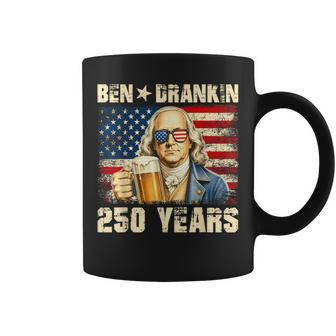 Ben Drankin Benjamin Franklin Drinking Beer 250 Usa Years Coffee Mug - Thegiftio UK