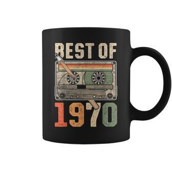 Best Of 1970 Antiguo Cassette 56 Cumpleaños Retro Taza de café - Regaloses
