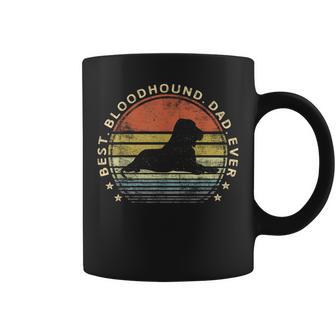 Best Bloodhound Dad Ever Dog Lover Pet Owner Daddy Kids Coffee Mug - Thegiftio UK