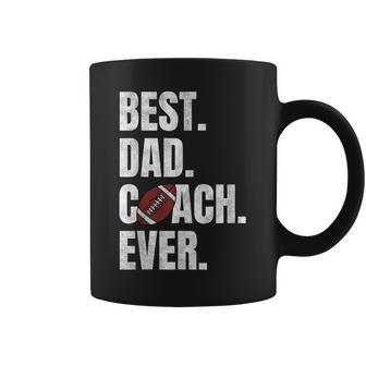 Best Dad Coach Ever Football For Sport Lovers Coffee Mug - Thegiftio UK