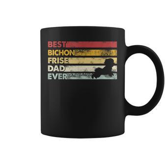 Best Dog Dad Ever Father Bichon Frise Coffee Mug - Monsterry