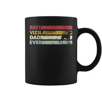 Best Dog Dad Ever Father Vizsla Coffee Mug - Thegiftio UK