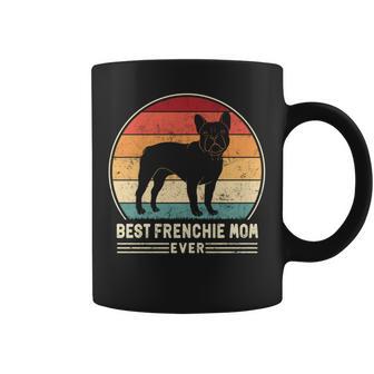 Best Frenchie Mom Ever レトロ フレンチブルドッグ ドッグ ママ 長袖tシャツ コーヒーマグ - Kawaiitshirt