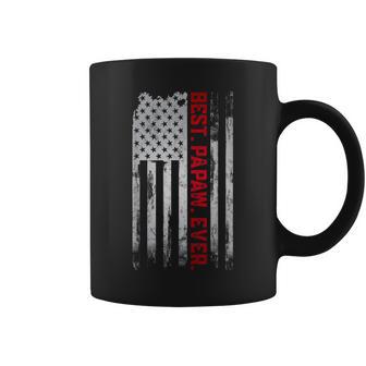 Best Papaw Ever American Usa Flag Father’S Day Papaw Coffee Mug - Monsterry