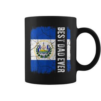 Best Salvadoran Dad Ever El Salvador Flag Father's Day Coffee Mug - Thegiftio UK