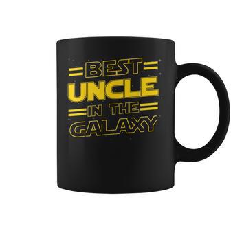 Best Uncle In The Galaxy Fathers Day For Men Coffee Mug - Thegiftio