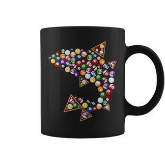 Billiards Pool Shark Graphic Coffee Mug - Thegiftio UK