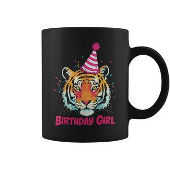 Birthday Girl Tiger Tiger Girls Happy Birthday Coffee Mug - Thegiftio UK