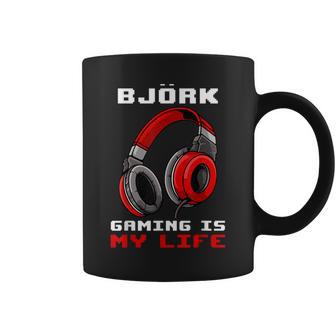 Björk Gaming Is My Life Personalizado Taza de café - Regaloses
