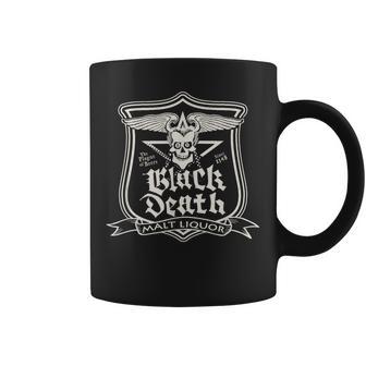 Black Death Malt Liquor Beer Drinking Rock Coffee Mug - Thegiftio UK