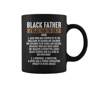 Black Father Definition Proud African American Black Family Coffee Mug - Thegiftio UK