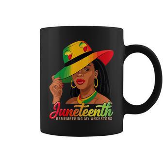 Black Freedom Junenth 1865 Remembering My Ancestor Coffee Mug - Thegiftio UK