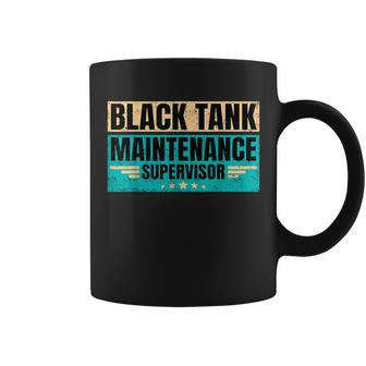 Black Tank Maintenance Supervisor Father's Day Coffee Mug - Thegiftio UK