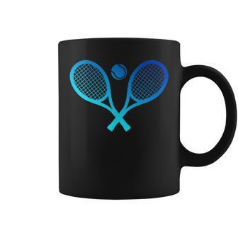 Blaue Tennisschläger Tennis Training Tennis Tassen - Seseable