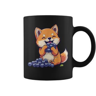Blueberry Dog Dessin Myrtilles Chien Mignon Imprimé Animal Tasse - Cadeauxyz