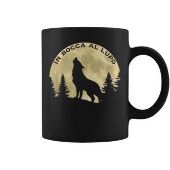 In Bocca Al Lupoymbole Italien Idiome Bonne Chance Tasse - Cadeauxyz
