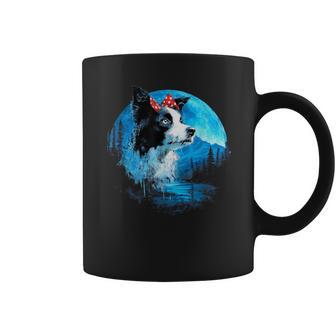 Border Collie Mom Dog Es Hombres Día De La Madre Taza de café - Regaloses