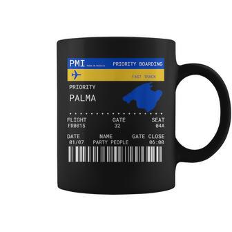 Bordkarte Pmi Flughafen Palma De Mallorca Party Reisen Tassen - Seseable