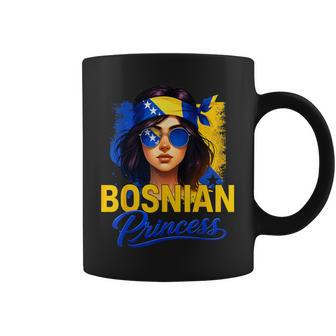 Bosnian Princess Girl Cute Bosnia Flag Pride Kids Coffee Mug - Thegiftio UK