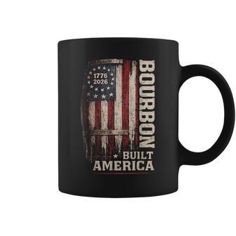 Bourbon Vintage Built America Patriotic Whiskey 250 Years Coffee Mug - Thegiftio UK