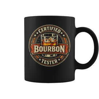 Bourbon Whisky Lover Vintage Certified Bourbon Tester Coffee Mug - Thegiftio UK