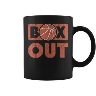 Box Out Basketbal Rebound Rebounding Baller Coaching Sport Coffee Mug - Thegiftio UK