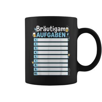 Bräutigam Aufgaben Jga Junggesellenabschied Tassen - Seseable