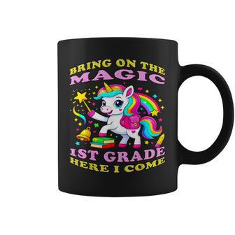 Bring On The Magic Licorne De 1Ère Année Pour La Rentréecolaire Tasse - Cadeauxyz