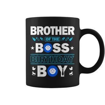 Brother Of The Birthday Boy Family Matching Party Coffee Mug - Thegiftio UK