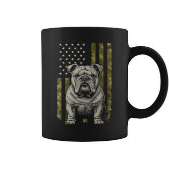 Bulldog Us Flag 4Th Of July Coffee Mug - Thegiftio UK