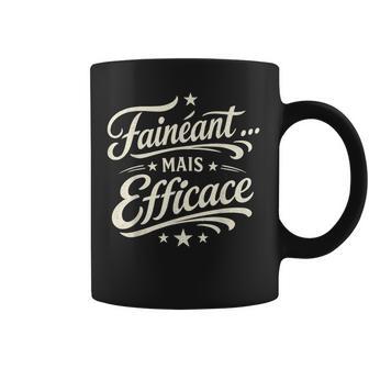 Cadeau Homme Humour Original Drole Fainéant Mais Efficace Tasse - Cadeauxyz