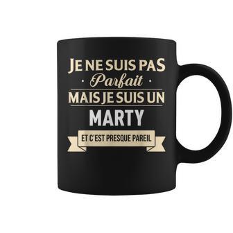 Cadeau Humour Marty Nom De Famille Tasse - Cadeauxyz