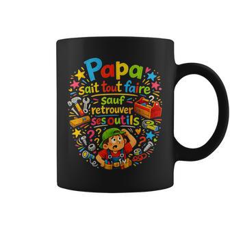 Cadeau Papa Bricoleur Retrouver Outils Fête Des Pères Noël Tasse - Cadeauxyz