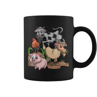 Cadeau Pour Enfants Porc Chèvre Pouletache Ferme Animal Tasse - Cadeauxyz